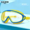 Nuevas gafas de natación para niños con montura grande, gafas de natación profesionales HD antivaho e impermeables, gafas de buceo con montura grande