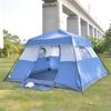 Tienda de campaña automática para exteriores, personalizada de fábrica, resistente a la lluvia, estilo camping de campo, de apertura rápida, para 6 personas.