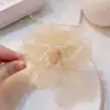 2024 Nuevo Clip de Flor Grande de Malla Súper de Hada de Primavera y Verano Pinza de Tiburón para el Cabello Femenina y Juvenil Pasador Accesorios para el Cabello