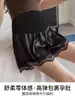 Pantalones cortos de seguridad para maternidad para mujer, adecuados para el verano, finos, anti-exposición, de soporte para el vientre, de tres cuartos de largo, corte holgado, tallas grandes, pantalones cortos de capa base