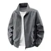 Chaqueta Casual Simple Estilo Coreano 2025 Popular Primavera y Otoño Nueva Chaqueta de Trabajo para Hombre Ropa Exterior Deportes al Aire Libre Holgada