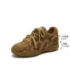 Zapatos de Entrenamiento Alemanes que Aumentan la Altura 6cm para Mujer 2026 Otoño/Invierno Nuevo Estilo Zapatos Casuales Color Avena Zapatos Blancos Zapatos para Mujer que Aumentan la Altura Interior