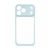 Nueva Funda de Teléfono Apple Multicolor, Cubierta Protectora de Material Perforado Dos-en-Uno Estilo Macarrón, Carcasa Protectora Anti-Caídas para Teléfono