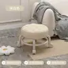 Rueda Universal Doméstica de Acrílico Costura de Belleza Taburete Silencioso para Niños Aprendiendo a Caminar Taburete Bajo Silla Pequeña de Malla Polea