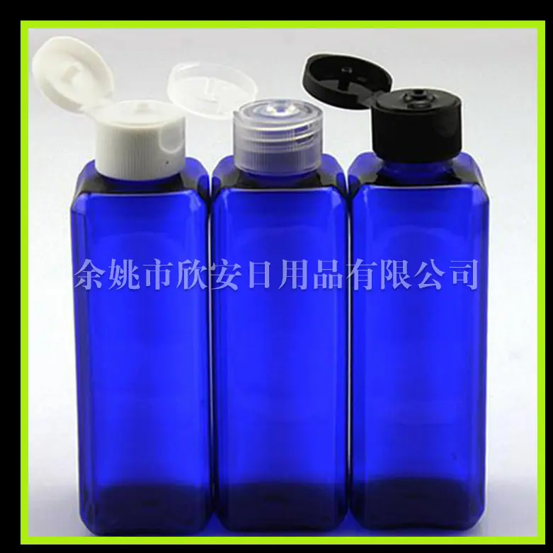 100ml 方形pet+翻盖20mm