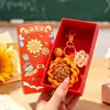 Presente do Dia do Professor: chaveiro de girassol de lã feito à mão em crochê, presente prático de feriado para professores
