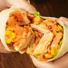 Rollo de Pollo Mexicano Desayuno Producto Semi-Terminado Calentado Listo Para Comer Horno de Microondas Old Beijing para Trabajadores de Oficina Perezosos