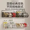 Caja de Almacenamiento de Jengibre y Ajo Estante de Cocina, Cesta Colgante de Jengibre y Ajo sin Taladro, Cesta de Especias Montada en la Pared, Gadget de Cocina