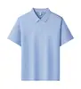 Polo Refrigerante 10A con Cuello de Solapa, Cuello Termosellado, Cuatro Botones, Puntada Estrecha, Manga Corta, Ropa de Trabajo