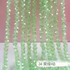 Cuentas para Ruedas de 2/3/4/6/8mm Accesorios para Joyería DIY Cuentas Sueltas de Cristal Color Estándar Transparente Cadena Completa