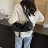 Diseño de Nicho Bolso Cilindro Simple para Mujer Impermeable Casual Deportivo de Viaje Mochila Gran Capacidad Bolso Cruzado de Moda para Hombre