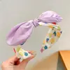 Tiara Fofa de Orelha de Coelho Infantil para Meninas, Antiderrapante, Não Danifica o Cabelo, Acessório de Cabeça Doce em Cor de Doce para Menininhas