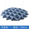 Paneles Absorbentes de Sonido Tridimensionales Colgantes de Techo de Fibra de Poliéster para Decoración de Techos de Salas de Conferencias de Oficinas