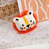 Broche de Boneca Animal de Pelúcia Desenho Animado Anel de Chaveiro DIY Pingente de Boneca Joia Pequena Grampo de Cabelo Acessórios de Lenço