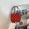 Moda Verano 2026 Bolso Cruzado Elegante de Lunares con Cadena Bolso de Hombro Único Lindo de PU Bolso Cuadrado Pequeño para Mujer
