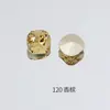 Rinestones para arte de uñas ovalados de color mixto champán Maillard Dongzhou, color caramelo amarillo ahumado, accesorios de pinza para el pelo para arte de uñas de otoño