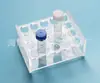 Soporte para tubos congelados/congelados de 5/7 ml Soporte para viales de muestra de 5 ml Soporte para sub-botellas de tinta de 5 ml Abertura de 20 orificios 16 mm