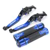 Adecuado para Kawasaki Z1000/R Ninja1000Sx Palanca de Freno y Embrague Plegable Modificada Manija de Freno de Mano Funda de Goma