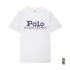 Camiseta de algodão estampada Ralph Lauren Polo transfronteiriça, envia em até 48 horas, 100% algodão, estilo unissex