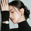 Liu Shishi Mesmo Estilo Metal Duplo C Brincos Mulheres 2024 Novo Estilo Estrangeiro Elegante Luz Luxo High-end Brincos de Brinco
