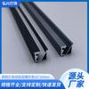 Barra de luz para armário silicone ranhura de alumínio concha 10 * 10mm barra de luz linear sem moldura