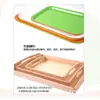 Materiales didácticos Montessori Bandeja de madera de haya Montessori Almacenamiento Bandeja de haya Vida diaria Preescolar Educación temprana Set