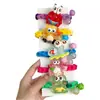 Diadema de goma famosa en Internet flequillo pasador accesorios para el cabello de niñas esponja bebé bebé clip para el cabello de bebé