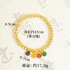 Pulsera de la Suerte Sha Jin Nafu Ping An Todas las Combinaciones Temperamento de Alta Gama Lujo Ligero Estilo Chino Joyería Pulsera no se decolora por mucho tiempo