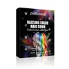 Fornecimento Exclusivo Transfronteiriço de Pente Colorido Deslumbrante Pente de Cabelo Dobrável, Pente de Cabelo Lápis de Cor para Cabelo de 8 Cores