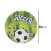 Copa do Mundo de Futebol de 2026 Estados Unidos, Canadá e México - Decoração para Festa de Aniversário Infantil com Tema de Futebol - Conjunto Descartável de Louça
