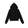 Chaqueta cárdigan con capucha estilo coreano preppy para mujer, otoño e invierno, nueva, versátil, casual, con cremallera, suéter de punto, sudadera de manga larga