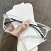 Gafas Cambia Color Mismo Marco Grande de Celebridad de Internet para Mujer Gafas para Presbicia Luz Azul Anti-Fatiga Gafas para Miopía Graduadas