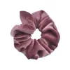 Conjunto de Correspondência Transfronteiriça de 12 Cores, Tamanho Grande de 10cm, Faixa de Veludo Não Danificadora, Flor de Veludo para Cabelo, Elástico de Cabelo, Faixa de Cabelo Fofa, Cuidados com o Cabelo