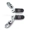 Pedales de Aleación de Aluminio para Motocicleta de Venta Caliente Transfronteriza, Pedales Plegables Universales, Tubos de Diámetro 1-1/4 pulgadas