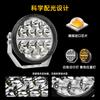 Focos Led para Coche Emark 7 Pulgadas Luces Todoterreno Luces de Modificación para Vehículos Todoterreno Techo Parachoques Delantero Luces Auxiliares de Alta Intensidad