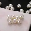 Perlas Redondas de Alto Brillo de 1.5-12 mm, Perlas de Imitación ABS Sin Agujero, Agujero Medio, Agujero Recto, Accesorios para Manualidades con Perlas de Imitación