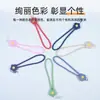 Cordón para Teléfono Móvil Caliente Transfronterizo Colgante Corto de Silicona para Llaves Colgante Pulsera Antiperdida Correa de Muñeca de Cuerda Pequeña Flor