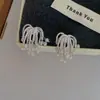Pendientes Personalizados de Alto Nivel con Fuegos Artificiales de Perlas para Mujer, Exagerados, Únicos, Exquisitos, Elegantes, Modernos, Versátiles para el Trabajo y el Uso Diario