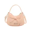 Bolso cruzado de lunares estilo coreano transfronterizo 2026 nueva moda versátil ins bolso de mano de moda bolso de un solo hombro para debajo del brazo para mujer