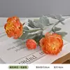 Buquê de Peônias Artificiais, Cabeças de Flores Artificiais, Flores de Lótus com 3 Cabeças Revestidas de Veludo, Enfeites de Decoração para Casa, Buquê de Flores Artificiais Atacado