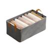 Caja de Almacenamiento de Ropa Caja de Almacenamiento con Marco de Acero Caja de Almacenamiento Doméstica de Tela Ropa Pantalones Ropa Interior Organizador Plegable