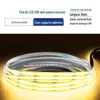 Luz COB com autoadesivo 12V24V baixa tensão LED barra de luz flexível suave decoração de casa teto armário linear super brilhante luz linear