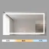 Espejo de baño inteligente LED táctil, espejo sin marco antivaho de alta definición, montado en la pared para baño, proyecto de hotel, espejo de tocador y maquillaje