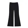 Estilo Relajado y Cómodo, Pantalones Acampanados Casuales con Forro de Polar, Estilo Otoño e Invierno, Corte Holgado, Adelgazantes, Pantalones de Chándal Largos
