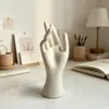 Soporte para joyas, soporte para exhibir anillos, modelo de figura humana simulada, adorno para exhibir joyería de cuello, accesorio para exhibir joyas