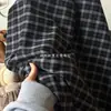 Tela de Cuadros Teñida en Hilo de Algodón, Tela Teñida en Hilo Estilo Retro Ns, Ropa de Algodón Estilo Coreano para Mujer, Ropa Infantil, Bolsas Familiares