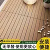 Suelo de Madera Plástica para Exteriores Empalmable Autoinstalable Terraza Patio Balcón Hebilla Suelo Exterior Anti-Corrosión Tablero de Madera sin Quilla