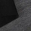 Malla de nylon hilo negro alta elasticidad camiseta base tela para mujer en stock proveedor tejido de urdimbre