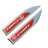 Adecuado para pegatinas laterales de metal de alta gama para automóviles Toyota, pegatinas para la carrocería del automóvil, pegatinas decorativas, logotipo del automóvil, modificación personalizada, guardabarros