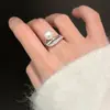 Anillo Zhuji Relleno de Oro de 14K Cinta Perla de Agua Dulce Natural Ajustable Estilo Ins Exquisito Versátil Anillo de Perla Grande